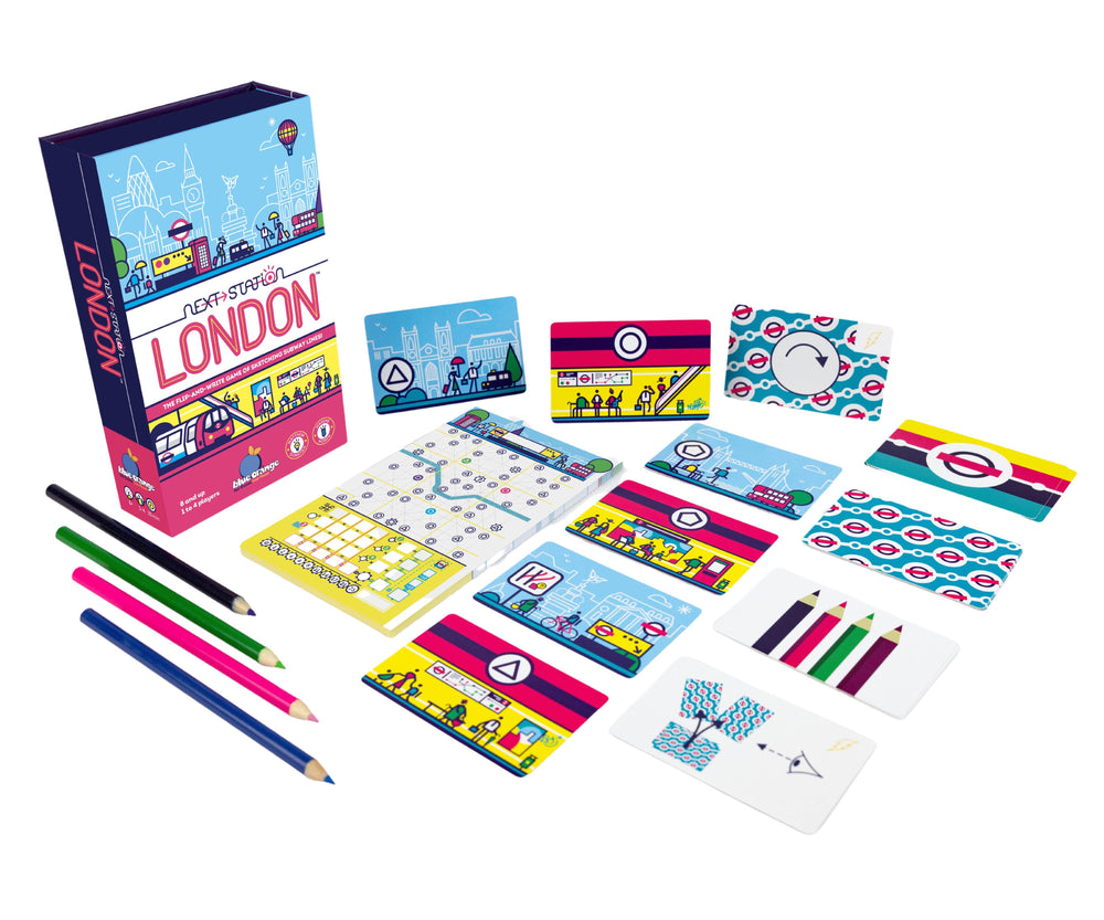 Next Station London : The Flip-and-Write Subway Adventure!