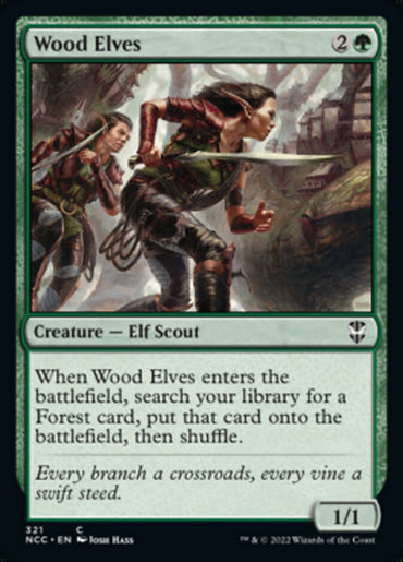 Wood Elves [Streets of New Capenna Commander]