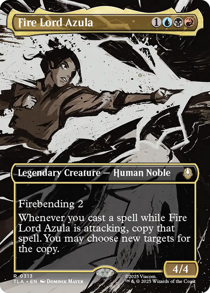 Fire Lord Azula (0313) (Borderless) [Avatar: The Last Airbender]