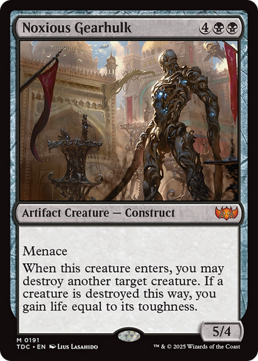 Noxious Gearhulk [Tarkir: Dragonstorm Commander]