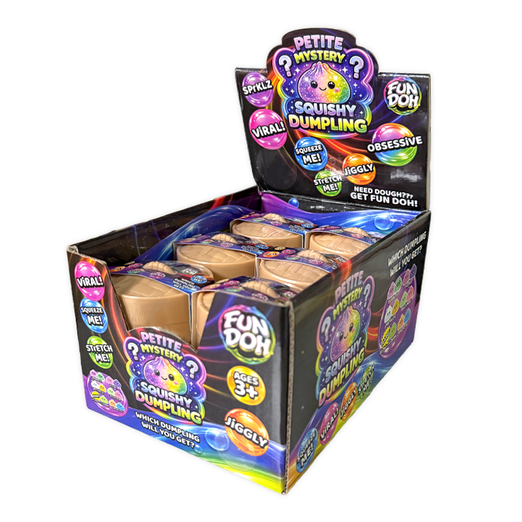 Fun Doh Squishy Mystery Mini Petite 2.5" Dumpling Toy: Wholesale Price