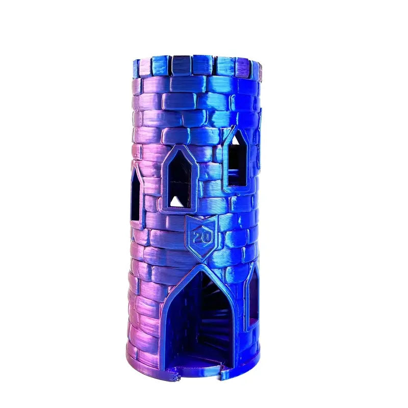 Dice Tower Castle Tower Staircase in Rainbow (DADTSC2)
