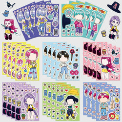 KDH K-pop inspired DIY Puzzle Sticker-8sheets