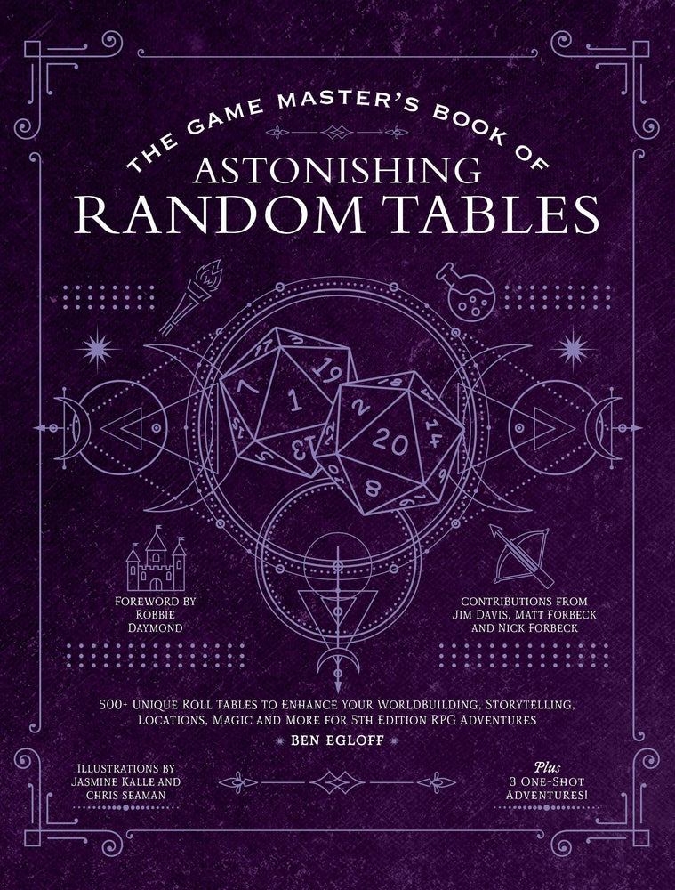 Game Master's Book 300+ Roll Tables For 5th Edition Rpg