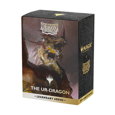 Dragon Shield Sleeves: Standard DUAL- Matte 'MTG Legendary Series- The Ur-Dragon' Art