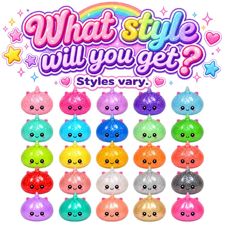Fun Doh Petite Unicorn Dumpling Squishy Toy - 12/Display: Wholesale Price