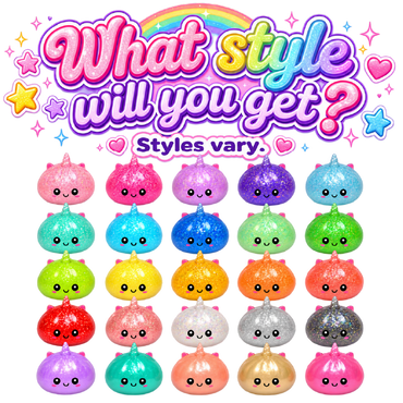 Fun Doh Petite Unicorn Dumpling Squishy Toy - 12/Display: Wholesale Price