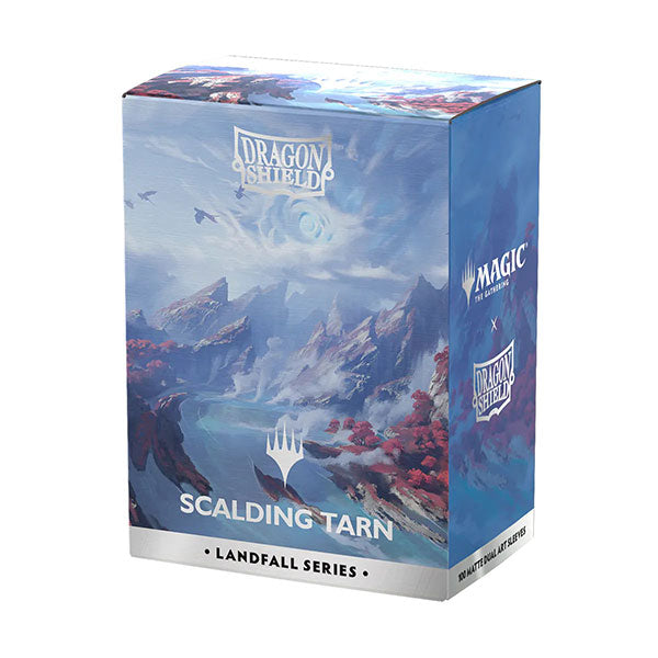 Dragon Shield Sleeves: Standard DUAL- Matte 'MTG Landfall Series- Scalding Tarn' Art