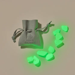 Super Bright Glow Pebbles - Green