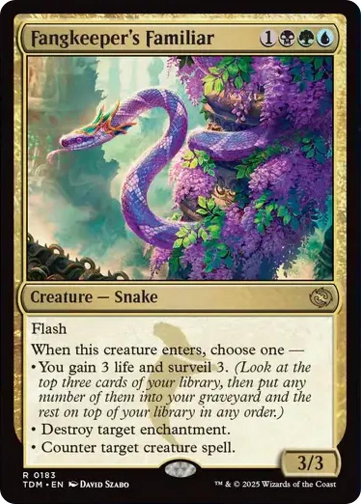 Fangkeeper's Familiar [Tarkir: Dragonstorm]