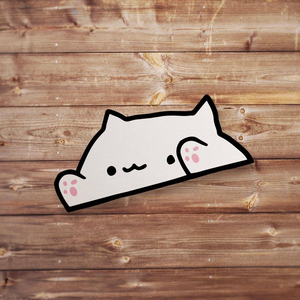 Nyan Cat Peeker Meme Stickers