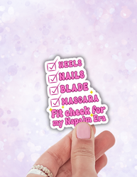Cute k pop inspired sticker,kawaii demon decals for laptop