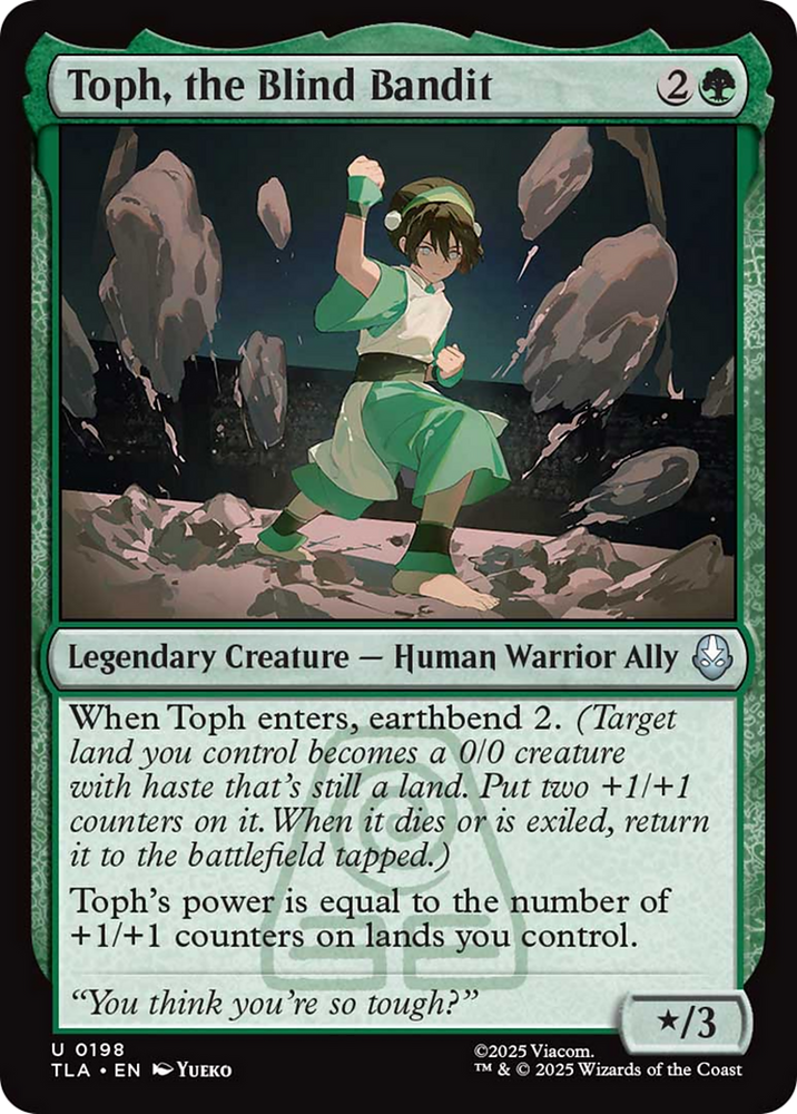 Toph, the Blind Bandit [Avatar: The Last Airbender]