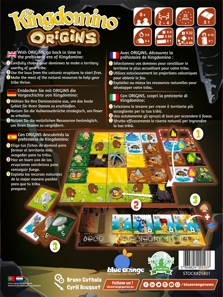 Kingdomino Origins : The Prehistoric Adventure!