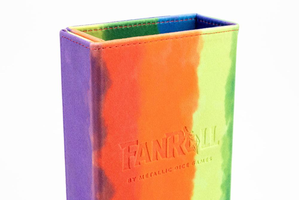 Fold Up Dice Towers for Random DND Dice Rolls (6 colors): Red