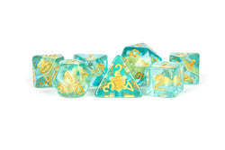 NEW 13 Inclusion Dice Resin: Penguin, Koala, Dinosaur: Rainbow Frost