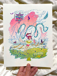The Bathhouse Spirits - Small Print