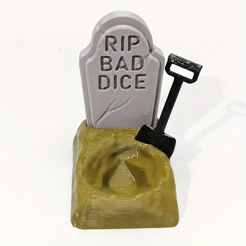 Dice Grave Stone RIP Bad Dice (DDNOGR1)