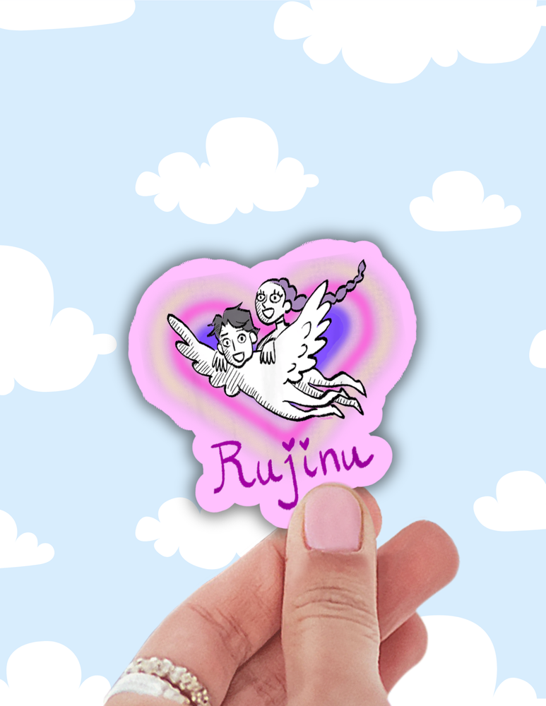 Funny kpop sticker,cute demon decals for laptop,