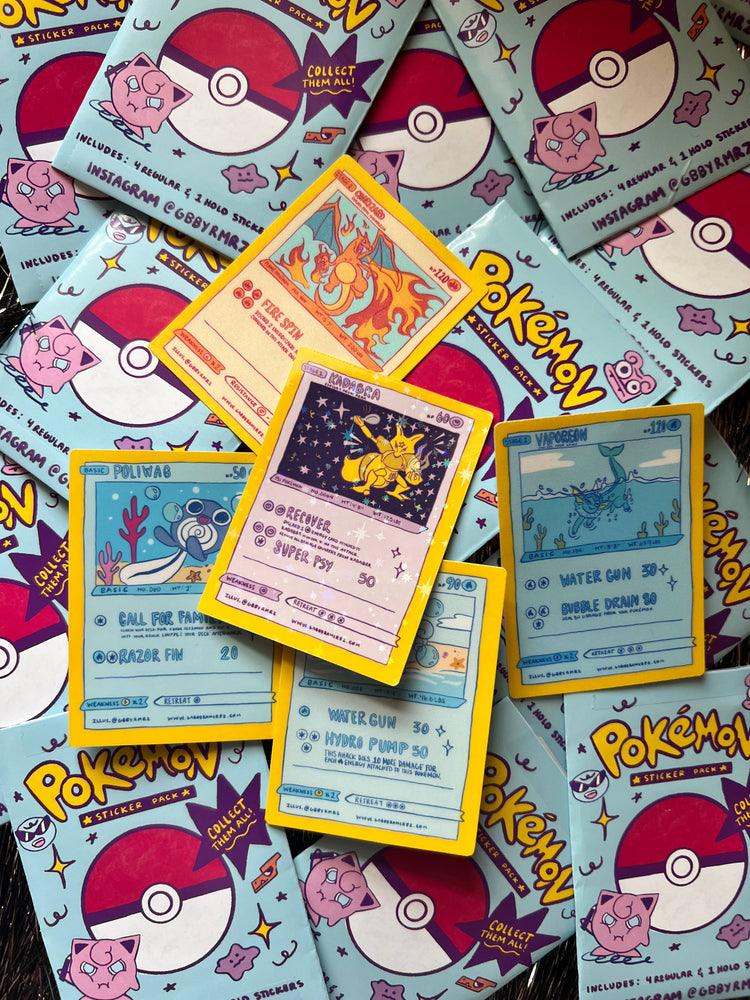 PKMN Sticker Packs VOLUME 2