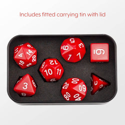 Toy Vault Fridge Magnet Dice Set 7-Piece Set