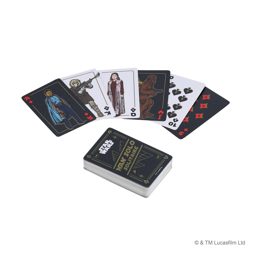 Star Wars Han Solo Solitaire Card Game CDU of 6