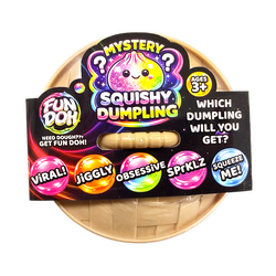 Fun Doh Mystery Dumpling Squishies | 12-Piece Retail Display: Wholesale Price