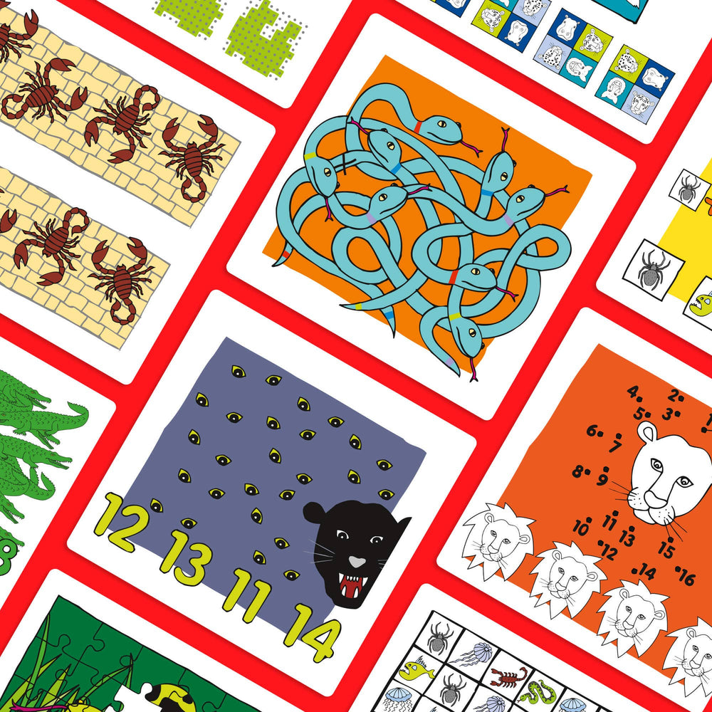 Logic! CASE Extension Set 7+ Dangerous Animals