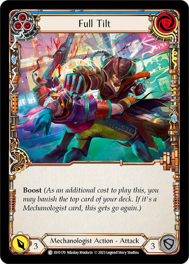Full Tilt (Blue) [EVO170] (Bright Lights)  Rainbow Foil