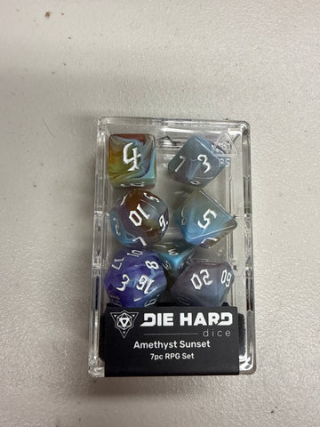 7pc RPG Set - Amethyst Sunset