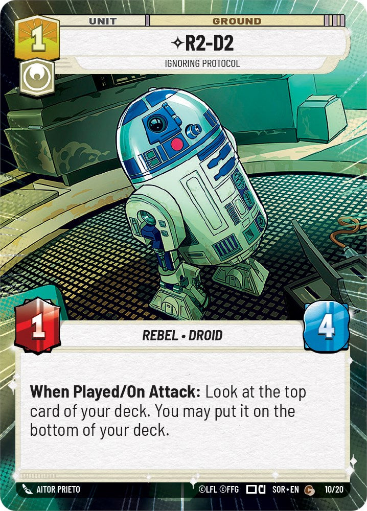 R2-D2 - Ignoring Protocol (Hyperspace) (10/20) [Spark of Rebellion: Weekly Play]