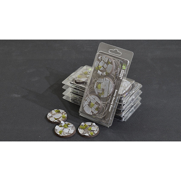 Battle Ready Bases: Temple - Round 50mm (x3)