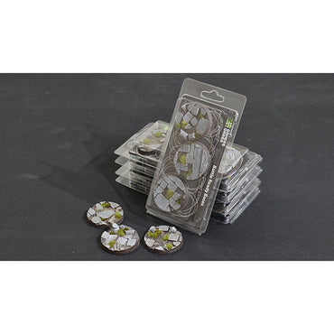 Battle Ready Bases: Temple - Round 50mm (x3)