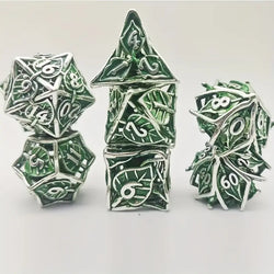 Metal Dice Set by GAME GRID in Assorted Styles and Colors (GGDIMT1)