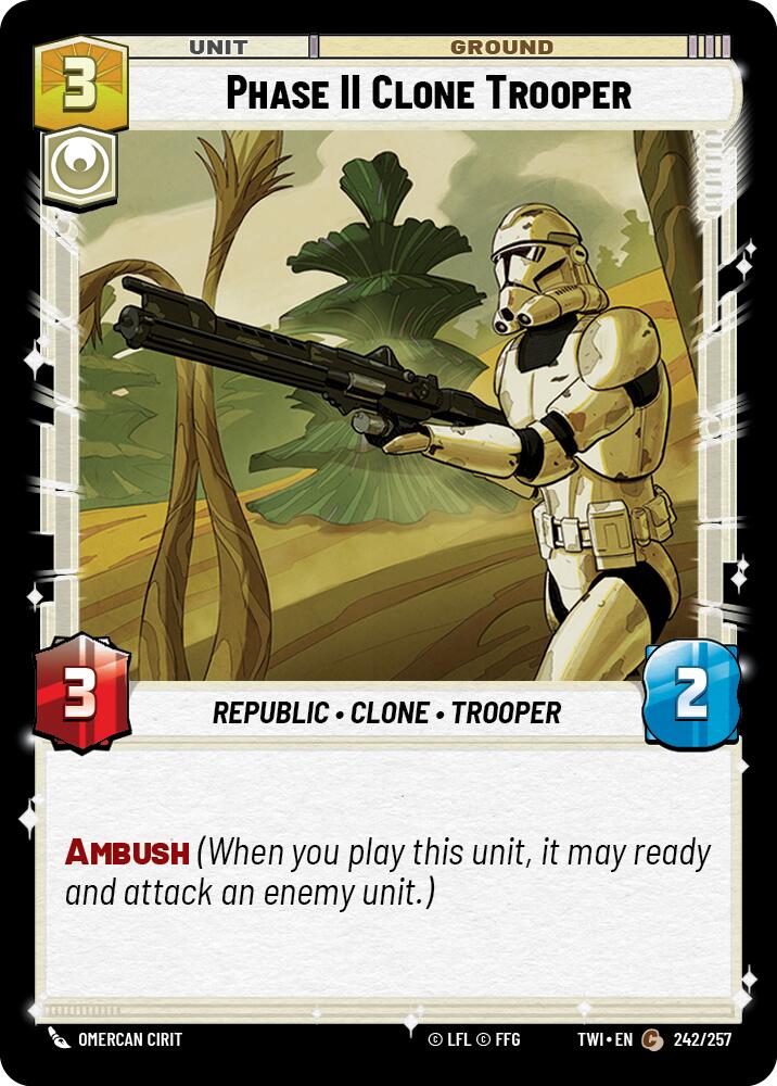 Phase II Clone Trooper (242/257) (242/257) [Twilight of the Republic]