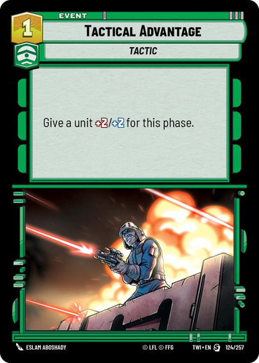 Tactical Advantage (124/257) (124/257) [Twilight of the Republic]