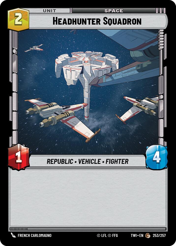Headhunter Squadron (253/257) (253/257) [Twilight of the Republic]
