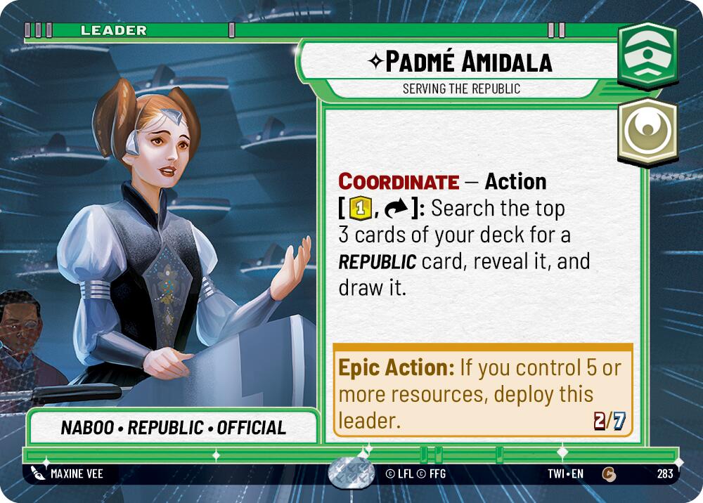 Padme Amidala - Serving the Republic (283) (Hyperspace) (283) [Twilight of the Republic]