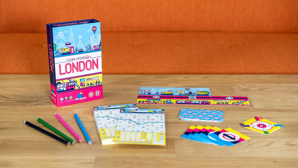 Next Station London : The Flip-and-Write Subway Adventure!