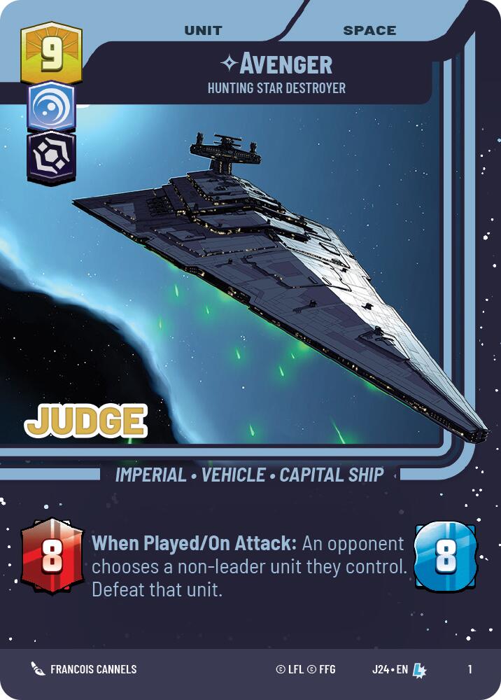 Avenger - Hunting Star Destroyer (1) (1) [Judge Promos]