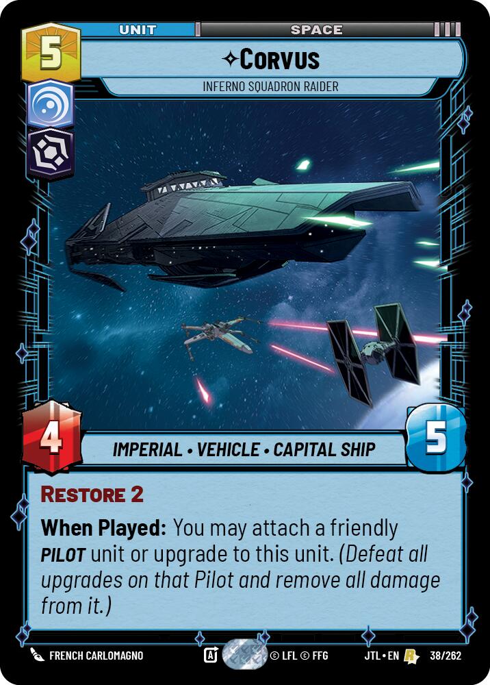 Corvus - Inferno Squadron Raider (038/262) (038/257) [Jump to Lightspeed]