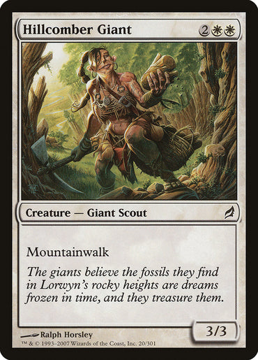 Hillcomber Giant [Lorwyn]