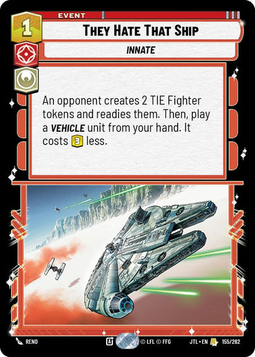 They Hate That Ship (155/262) (155/262) [Jump to Lightspeed]