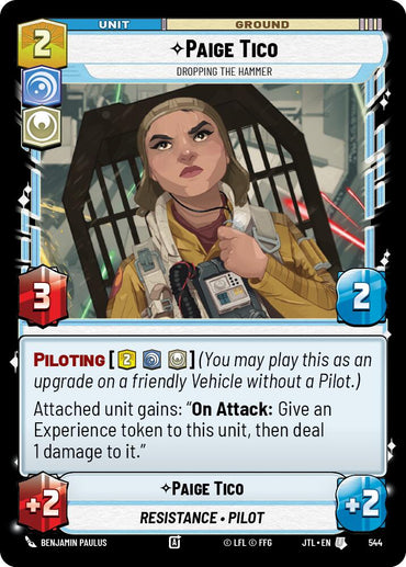 Paige Tico - Dropping the Hammer (544) (544) [Jump to Lightspeed]