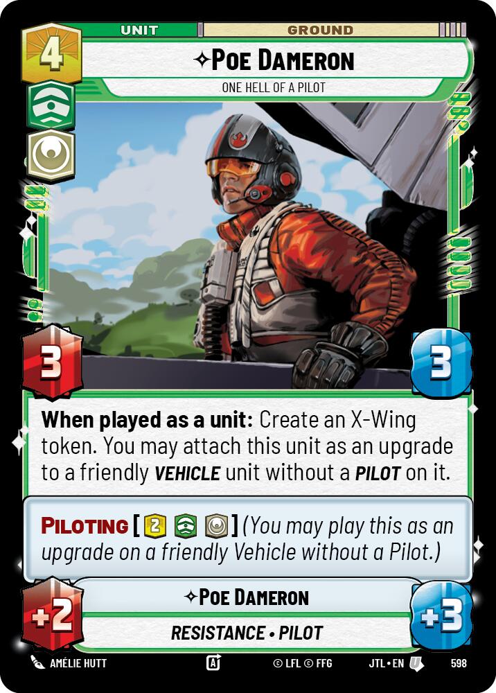 Poe Dameron - One Hell of a Pilot (598) (598) [Jump to Lightspeed]