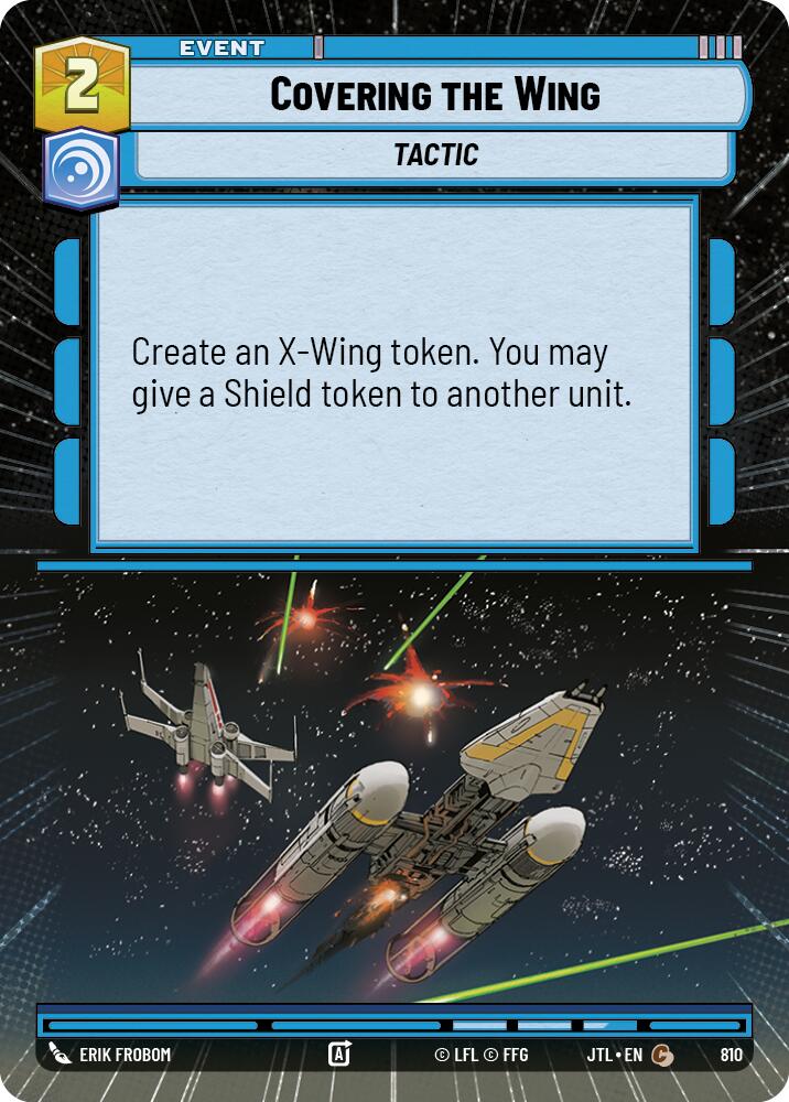 Covering the Wing (810) (Hyperspace Foil) (810) [Jump to Lightspeed]