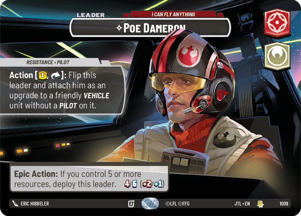 Poe Dameron - I Can Fly Anything (1009) (Showcase) (1009) [Jump to Lightspeed]