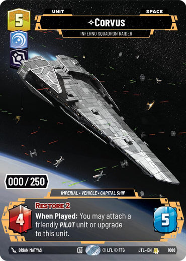 Corvus - Inferno Squadron Raider (1088) (Serialized) (1088) [Jump to Lightspeed]