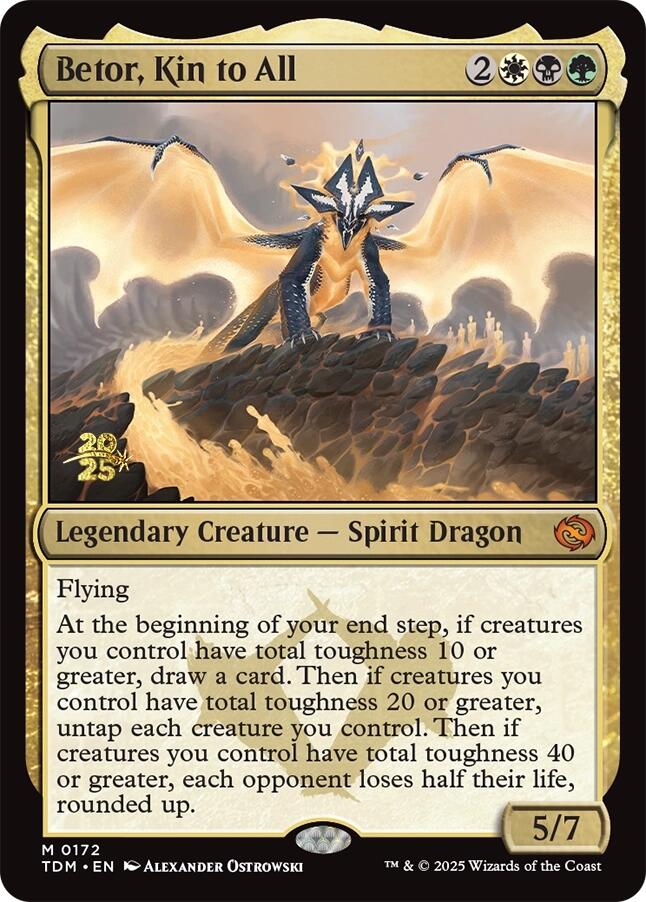 Betor, Kin to All [Tarkir: Dragonstorm Prerelease Cards]
