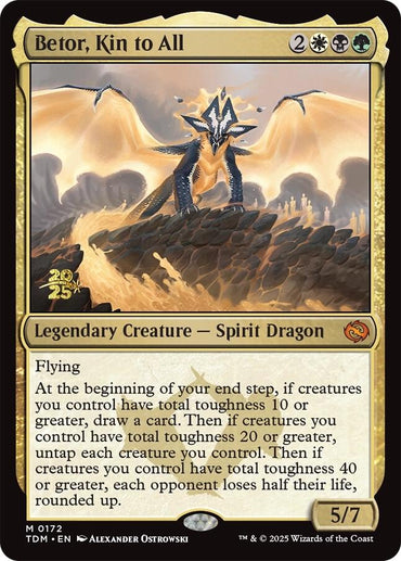 Betor, Kin to All [Tarkir: Dragonstorm Prerelease Cards]